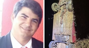 Vereador de Morrinhos é internado após capotar carro na zona rural da cidade 